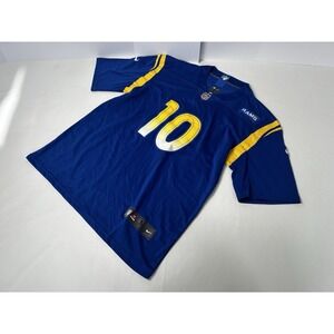 Los Angeles‎ Rams Nike Jersey Cooper Kupp Men's Large On Field Blue Short Sleeve